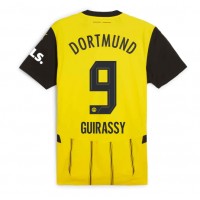 Borussia Dortmund Serhou Guirassy #9 Domáci futbalový dres 2024-25 Krátky Rukáv